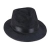 Rhode Island Novelty Black Fedora Hat, 1 Per Order