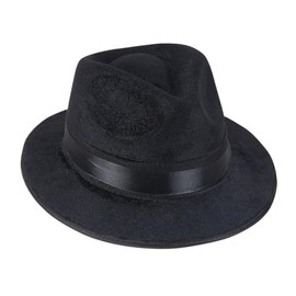 Rhode Island Novelty Black Fedora Hat, 1 Per Order