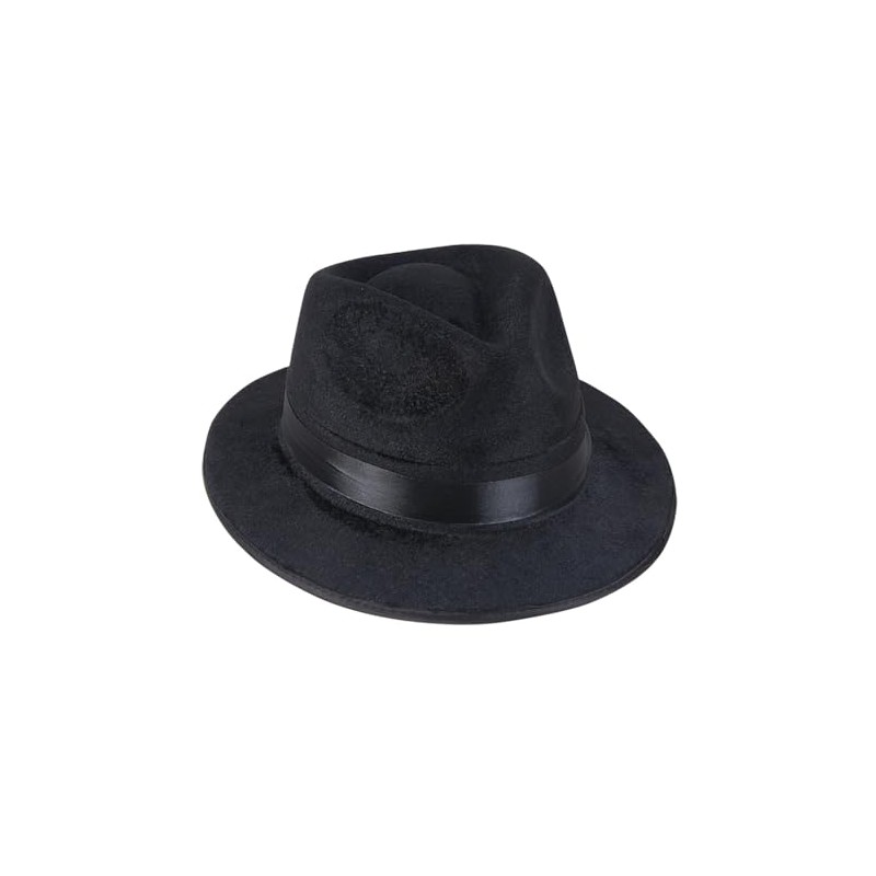 Rhode Island Novelty Black Fedora Hat, 1 Per Order