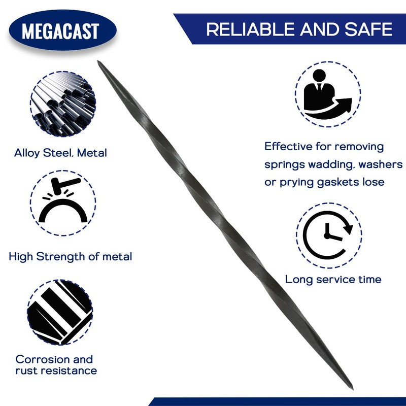 MegaCast High Precision Double Ended Steel Scribe and Etching Tool