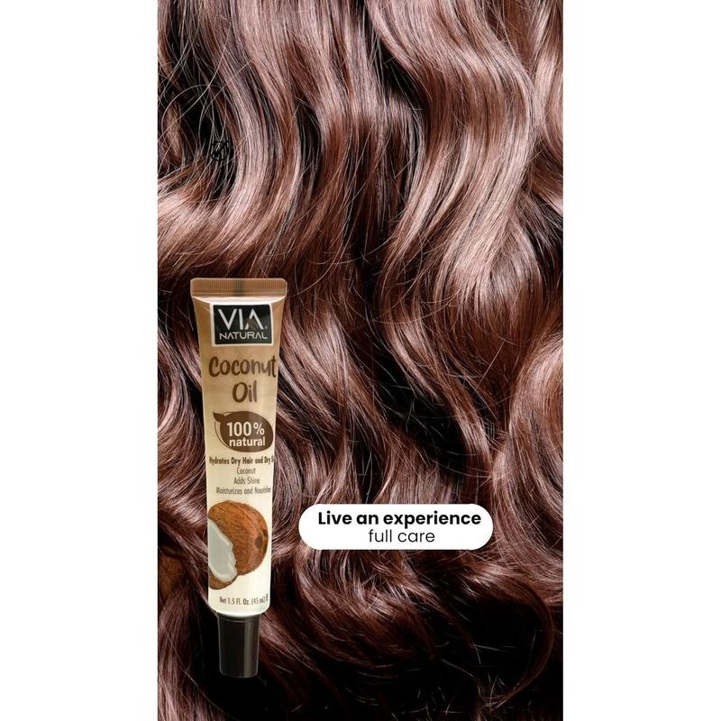 Via Natural Ultra Care Moisturizing Coconut Oil for Hair, Scalp