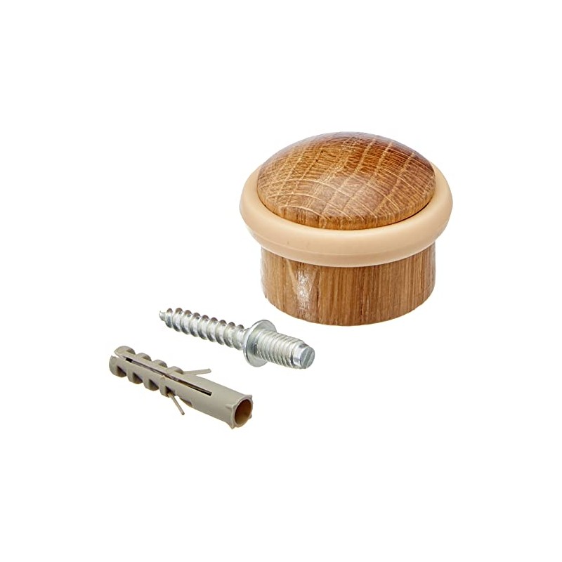 Brinox Oak Door Stop with Screw