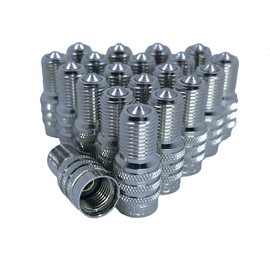 Haltec Pack of 20 Double Seal Inflate Through Valve caps for Trucks RV and Semis