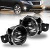 AutoGlow 2pcs LED Fog Lights Compatible with 2013-2016 for Nissan