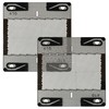 vhbw 2 x shaving blades compatible with Braun Micron L,
