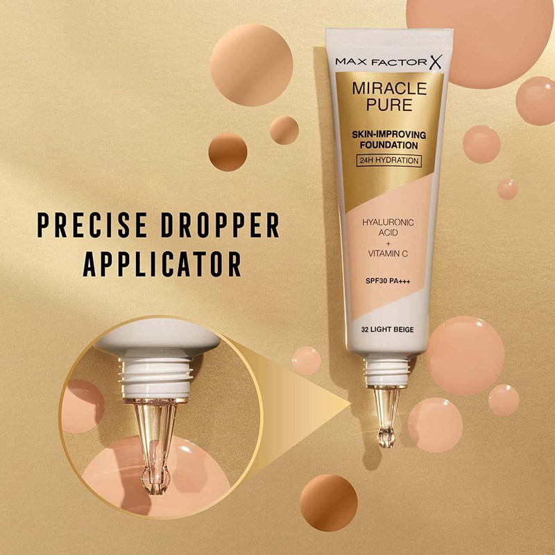 Max Factor Miracle Pure Skin Improving Foundation SPF30