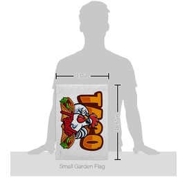 Trump Always Chicken Out Flag Stand Kit Wall Hanging Decor Home Poster Porch Trade Poster Outdoor Lawn Decoration Room Tapestry Banner Door Yard Sign Fathers Day Funny Gift Made in USA