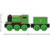 Thomas the Tank Engine GHK13 Wooden Rail Series Henry, 2