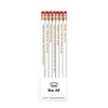 Snifty SPP7025 Zen AF Pencil with Funny Sayings, Set of
