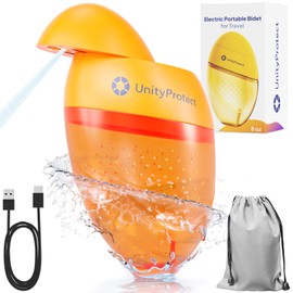 Portable Travel Bidet – USB Rechargeable, IPX7 Waterproof Electric Handheld Bidet Sprayer, Eco-Friendly Personal Hygiene Device for Travel, Camping, and Home Use