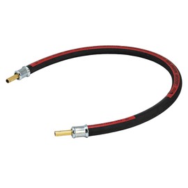Hamilton Gas Products Marine Boat Fuel Hose - 24" | Marine Fuel Hose Assembly Fitted with 1/4" Brass Standpipe Connections | for Boat Engines & Fuel Systems