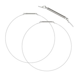 Buccilly W11032829 Washing Machine Door Boot Spring Clamp, Front Load Washer Seal Clip, 48.8 inch Length, 15.35 inch Diameter,