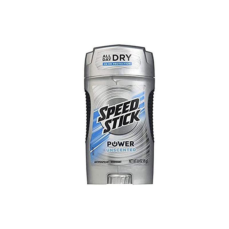 Speed Stick Antiperspirant & Deodorant Solid, Unscented, 3 oz