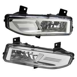 1pc Passenger Side Fog Light Assemblies For Nissa.n Rogue Sport Versa Leaf Kicks Frontier Sentra Titan Qashqai With High Performance H8 Bulbs 261556CA0A 261506CA0A NI2592141 NI2593141