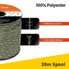 BROTREE Guy Ropes Camping 30 m Tent Cord with 6