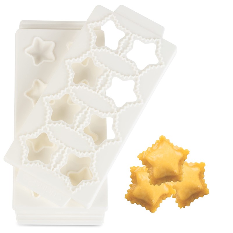 Star Ravioli Molds- Mini 2" Stars - Homemade Filled Pasta
