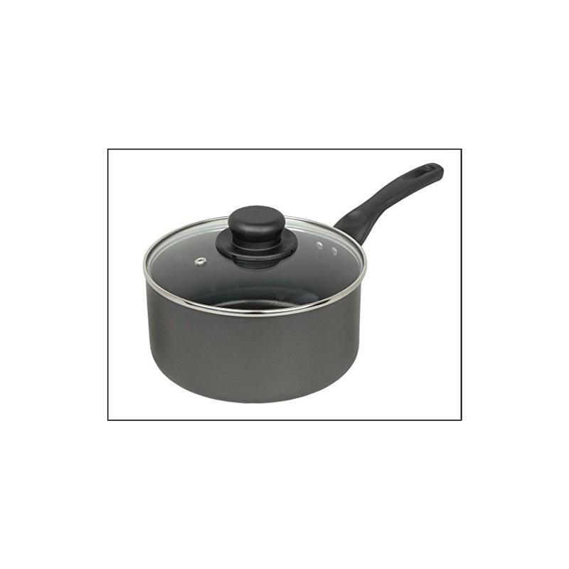 Bronze Collection FS020 Non Stick Sauce Pan and Lid, 20