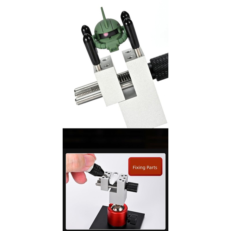 ANSAI Tabletop Vise Mini Vice Spherical Rotating Metal Base for