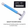 Parker Butterfly Open Safety Razor and 5 Parker Premium Double