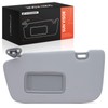 A-Premium Left Driver Side Sun Visor with Mirror - Compatible