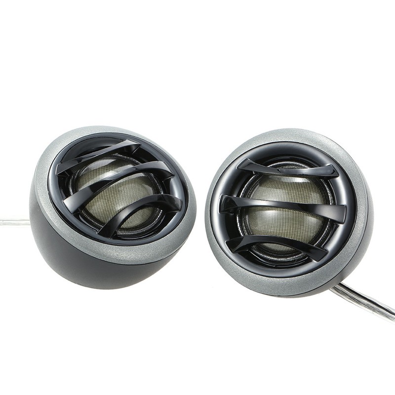 1 Pair 2in 150W Car Tweeter Speaker High Fidelity Silk