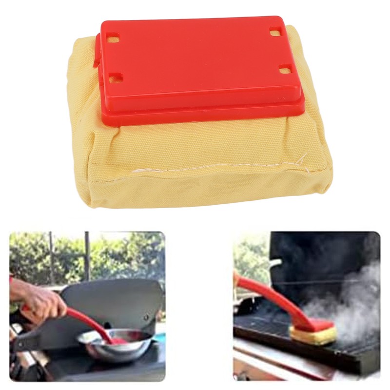 Grill Cleaning Brush Head Flame Retardant Heatproof Safe Professional Durable