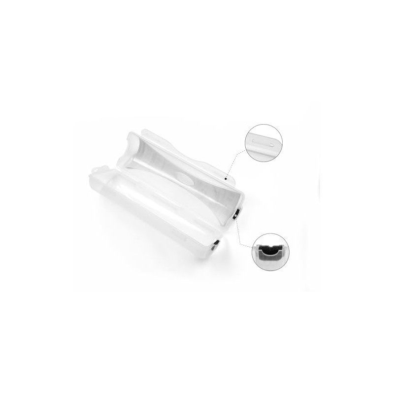 ROLLINGDOG Roller Sleeve Protective Case Set-Keeps Rollers Moist and Prevents