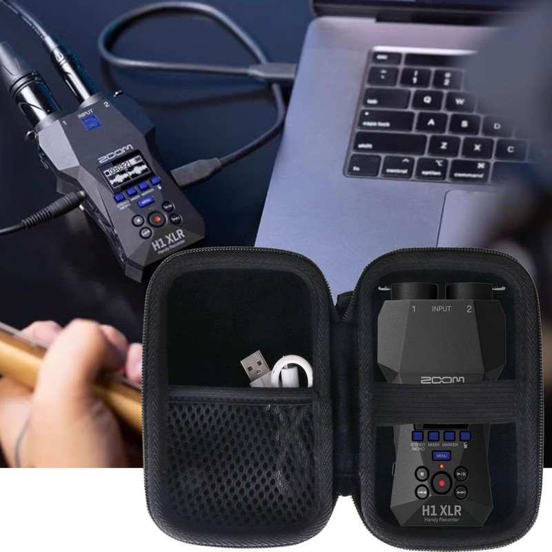 WERJIA Hard Case Fits Zoom H1 XLR Handy Recorder Hard