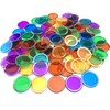 Dacefloy Magnetic Bingo Set -100 PCS Multicolour Metal Ringed Chips/Plastic