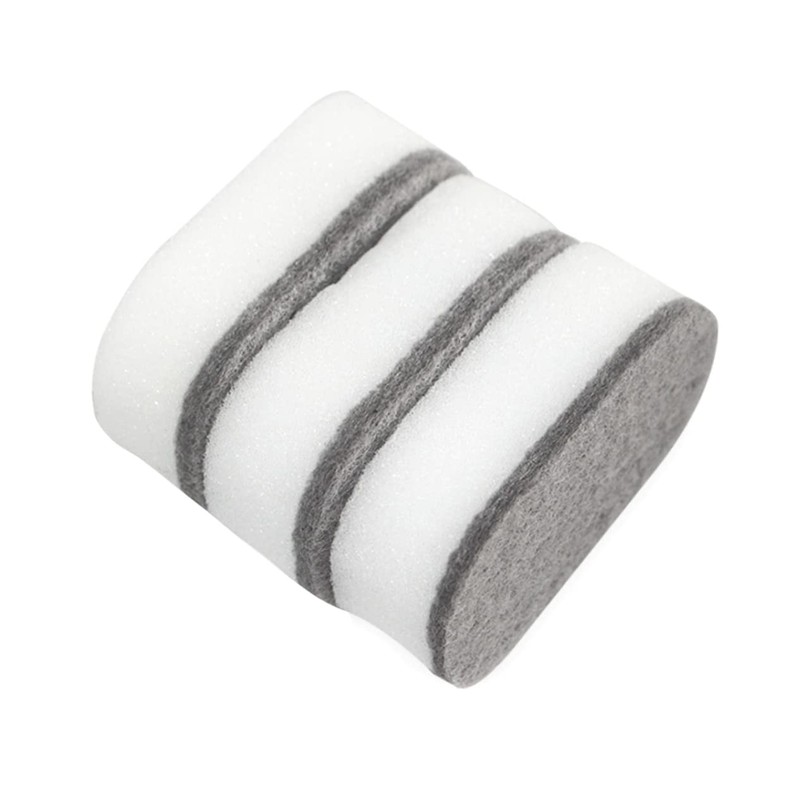 Baluue 5pcs Kitchen Cleaning Sponge Double-Sided Dishwashing Pads for Home