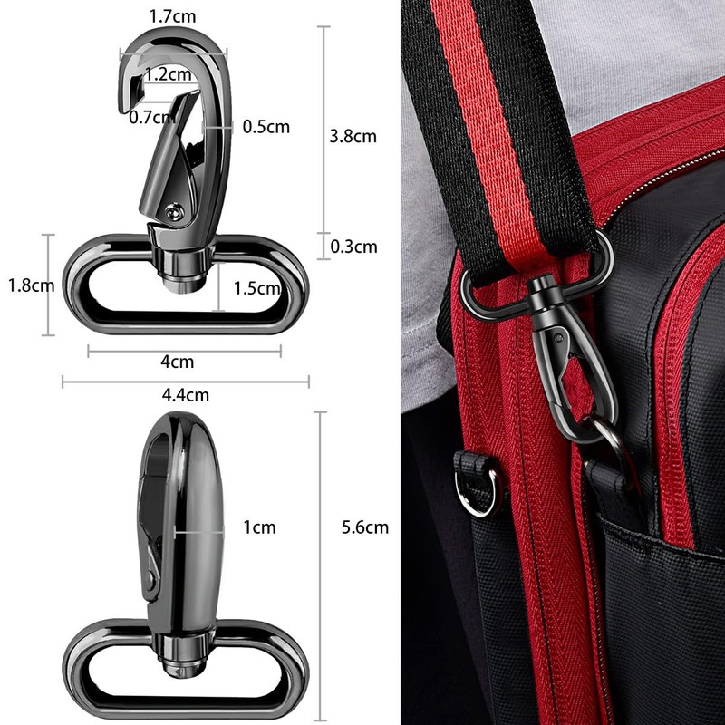 ZINZ 77" Shoulder Strap with Neoprene Thick Padded, Universal Bag