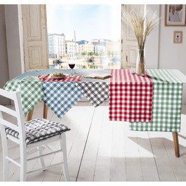 REDBEST Gingham Check Table Linen, Tablecloth