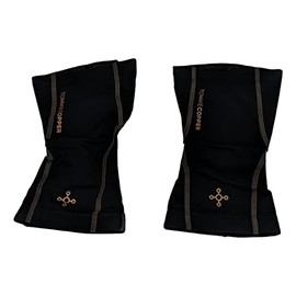 Tommie Copper Size XL Performance Compression Knee Sleeve Set of 2 Fit Black