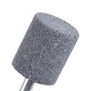 sourcing map 6pcs Abrasive Mounted Stone 1/4" Shank 1" Dia
