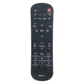 Replacement Remote Control fit for JBL 5.1 Soundbar JBL 3.1 Soundbar JBL 9.1 Soundbar JBL 2.1 Soundbar JBL 2.0 Soundbar JBL2GBAR51IMBLKAM Bar 5.1 Surround Sound Bar System