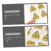 IWOWHERO Scald Warning Decal Stickers 10 Sheets High Temp Label
