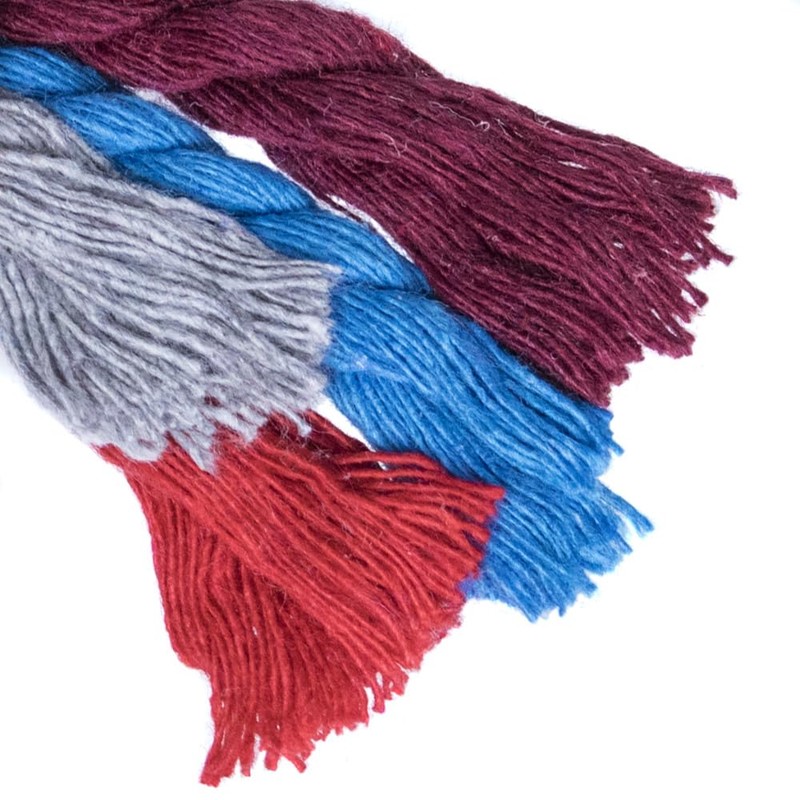 Natural Twisted Cotton Rope - Soft But Strong - Assorted