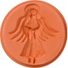 JBK Pottery Terra Cotta Cookie Stamps (Angel)