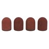 120# Grit Nail Art Sanding Caps Manicure Polishing Grinding Bands