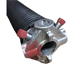 CLOPAY Garage Door Standard Torsion Spring (Right Wind Coated Oil Tempered, 1 RED .225" X 2" X 23.5")