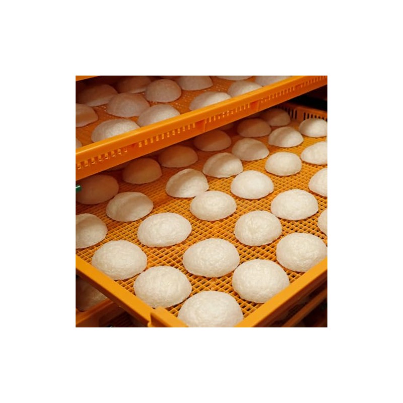 IPPINKA Esponja Konjac Natural - Infundida con Carbón Binchotan -