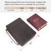 Polare Full Grain Leather Bible Cover Church Bag Bible Protective