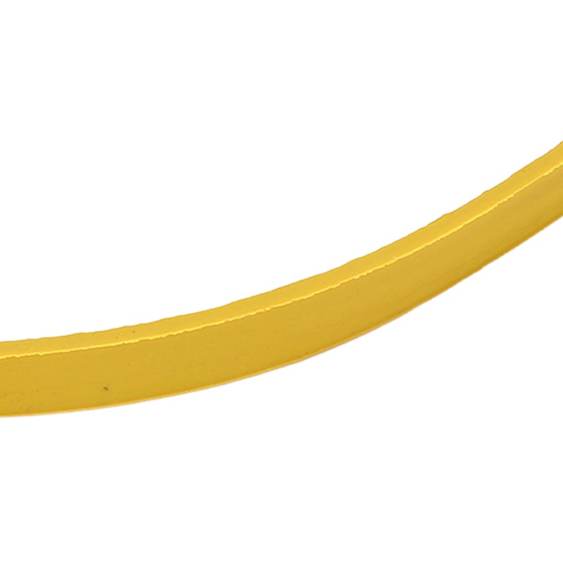 2 Pcs Band Saw Tire Yellow Anti Slip Noise Reduction