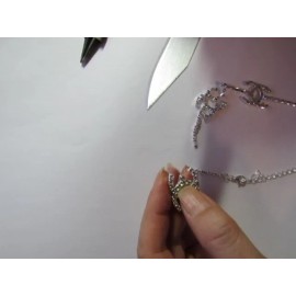 Unbranded CLEAR RHINESTONE NECKLACE JEWELRY PUPPY PET Dog/Cat Collar