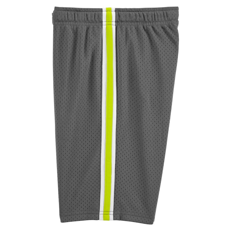 Simple Joys by Carter's Boys' Shorts (Pack of 3), Black/Green/Grey