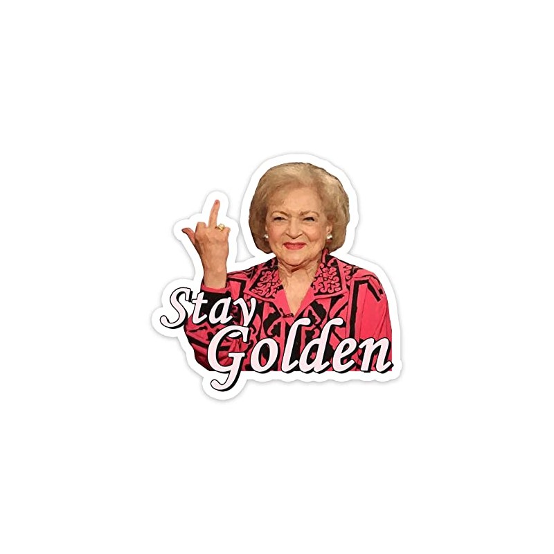 Stay Golden Vinyl Sticker Auto Car Truck Wall Laptop |
