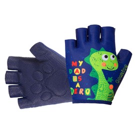 Roaming - Guantes para niños de 2 a 10 años, ideales para niños y niñas, deportes al aire última intervensión, ciclismo, equitación, netball, escalada, barra de monos, scooter... (L (alrededor de una