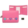 Mala Leather Lucy Collection RFID 3512_30 Leather Wallet Small, candy,
