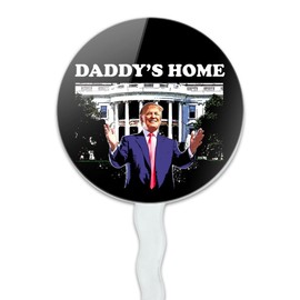 Trump's White House Cupcake Picks Toppers Decoration Set of 6