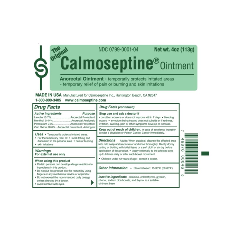 Calmoseptine Ointment (Each) by Calmoseptine
